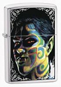 Зажигалка Zippo Face paining boy