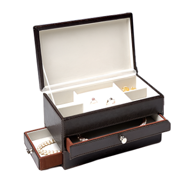 Шкатулка для украшений, коричневый, арт.AG100052 Шкатулка для украшений, коричневый, арт.AG100052