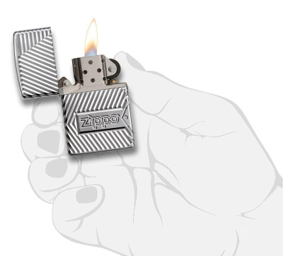 Зажигалка ZIPPO Armor® с покрытием High Polish Chrome, латунь/сталь, серебристая, 38x13x57 мм Зажигалка ZIPPO Armor® с покрытием High Polish Chrome, латунь/сталь, серебристая, 38x13x57 мм