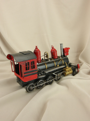 Модель паровоза черный RD-1404-E-4189