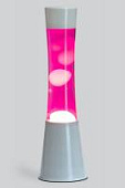 Лава-лампа 39см CG White Белая/Розовая (Воск)
