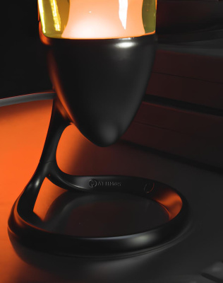 Лава-лампа Mathmos Neo Оранжевая/Желтая Black Лава-лампа Mathmos Neo Оранжевая/Желтая Black