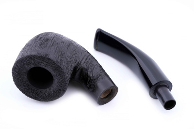 Трубка Barontini Raffaello Pettinata Black, Форма 125