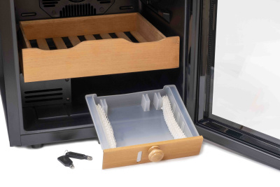 Хьюмидор-холодильник Howard Miller двухкамерный на 400 сигар,  810-051