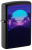 Зажигалка ZIPPO Sunset Black с покрытием Black Light, латунь/сталь, чёрная, матовая, 38x13x57 мм