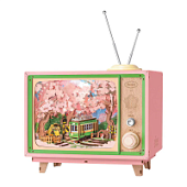 Конструктор музыкальная шкатулка Сакура. Тур мечты Robotime Sakura Dreamy Tour