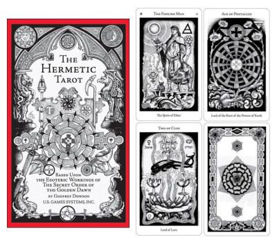 Карты Таро: "The Hermetic Tarot by Godfrey Dowson"