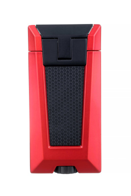 Зажигалка сигарная Colibri Stealth (тройное пламя), красный металлик
