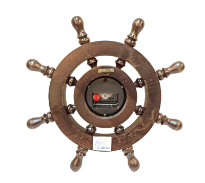 Часы в виде штурвала, арт.С-6-Ч Часы в виде штурвала, арт.С-6-Ч
