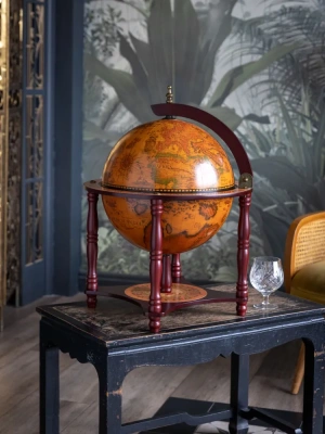 JG33006R Глобус-бар настольный/напольный, d=33 см