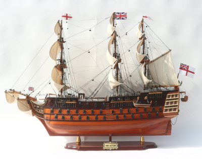 Модель парусника HMS Victory, Англия, арт.0001-W-80