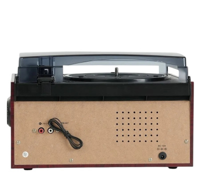 Виниловый проигрыватель LoopTone ДИСКО, Bt / CD / кассета / FM / АМ / USB, TR-18CD-BB
