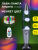 Лава лампа Amperia Void Smart Белая/Прозрачная (41 см) Chrome