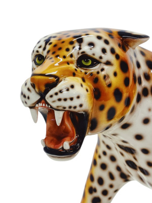 Статуэтка ростовая интерьерная "Леопард" Статуэтка ростовая интерьерная "Леопард"