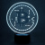 3D ночник Биткоин (Bitcoin)