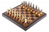 Шахматы "Napoleon Wooden Base" (в комплекте нарды и шашки), Italfama