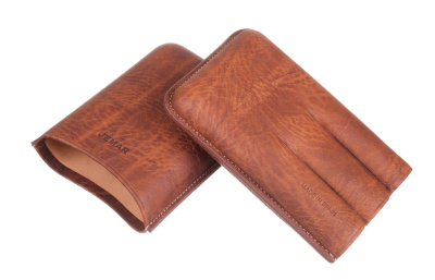 Чехол Jemar на 3 сигары, натуральная кожа Чехол Jemar на 3 сигары, натуральная кожа