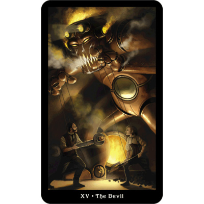 Карты Таро "Steampunk Tarot Cards" Llewellyn / Таро Стимпанк