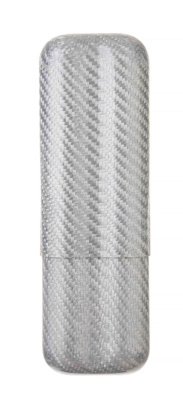 Чехол Lubinski на 2 сигары, серый карбон Чехол Lubinski на 2 сигары, серый карбон