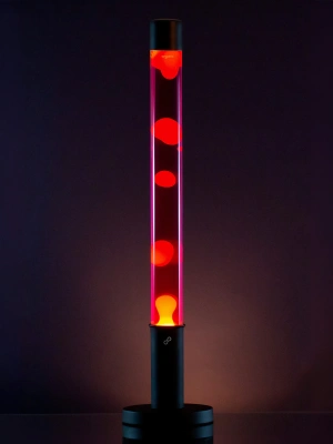 Напольная Лава лампа Amperia Falcon Оранжевая/Фиолетовая (76 см)