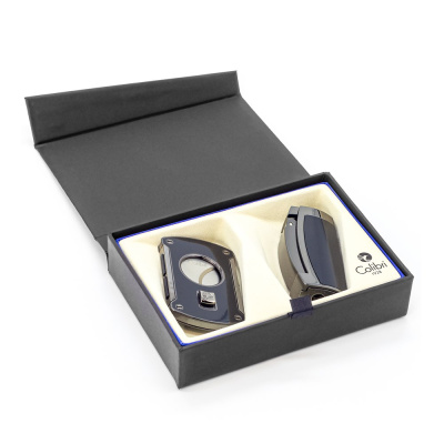 Colibri набор зажигалка QTR-115005 + гильотина KNF-000707 Colibri набор зажигалка QTR-115005 + гильотина KNF-000707