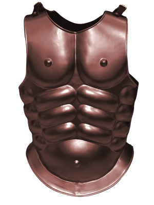 Античная мускульная кираса двусторонняя Торакс Lorica Musculata