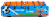 Настольный футбол "Garlando F-Mini-II Telescopic" (95 x 76 x 25 см) цветной