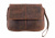 Сумка P&A для 4 трубок и табака, натуральная кожа, коричневая, подарочная упаковка
