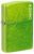 Зажигалка ZIPPO Logo с покрытием Lurid™, латунь/сталь, зеленая, глянцевая, 38x13x57 мм (без бензина)