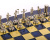Шахматный набор "Минойский период" (36х36 см), доска синяя