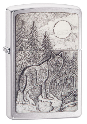 Зажигалка ZIPPO Classic 20855 с покрытием Brushed Chrome, латунь/сталь, серебристая, матовая, 38x13x57 мм Зажигалка ZIPPO Classic 20855 с покрытием Brushed Chrome, латунь/сталь, серебристая, матовая, 38x13x57 мм