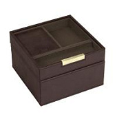 Шкатулка-лоток  LC Designs Co. Ltd.  для хранения часов и украшений арт.73211, темно-коричневая