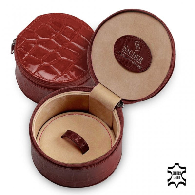 Шкатулка для украшений Sacher, коричневыая, кожа, B6.107.102943