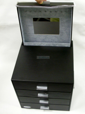 Шкатулка для драгоценностей "WindRose" Quadro Арт.3727 + Jardin Dete