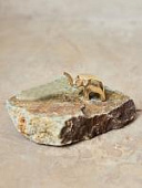 Статуэтка из латуни Слон №5