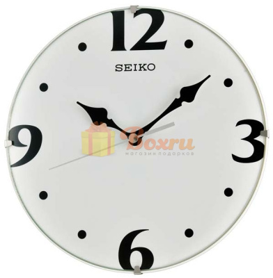 Настенные часы Seiko, QXA515WN, в белом корпусе