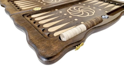 Нарды резные "Тёмный Узор 5" 60, Mirzoyan Нарды резные "Тёмный Узор 5" 60, Mirzoyan