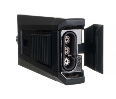 Зажигалка сигарная Colibri Stealth (тройное пламя), черный металлик