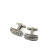 Запонки Cufflinks Inc. Прямойгольник плетенка. Антик CF51