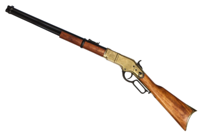 Макет. Карабин Winchester Model 1866 ("Винчестер Модель 1866") (США, 1866 г.), латунь