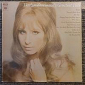 Виниловая пластинка Barbra Streisand, Барбра Стрейзанд; Greatest hits, бу