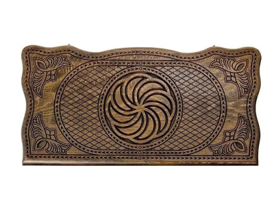 Нарды резные "Тёмный Узор 5" 60, Mirzoyan Нарды резные "Тёмный Узор 5" 60, Mirzoyan