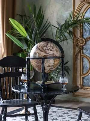 Глобус-бар настольный/напольный, сфера 33 см арт.JG-33006-WB Глобус-бар настольный/напольный, сфера 33 см арт.JG-33006-WB