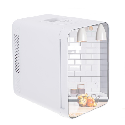 Мини-холодильник Adler AD 8085 с зеркалом 4л., белый