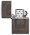 Зажигалка ZIPPO Armor® с покрытием Black Ice®, латунь/сталь, чёрная, 29x10x60 мм