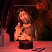3D ночник Иисус Христос