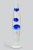 Лава-лампа 41см White Синяя/Прозрачная