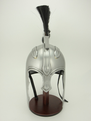 Шлем троянский "Ахиллес" с черным плюмажем