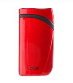Зажигалка сигарная Colibri Falcon, красный металлик