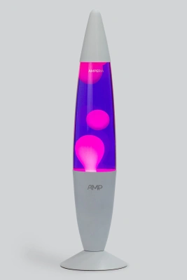 Лава лампа Amperia Hypno Белая/Фиолетовая (48 см)